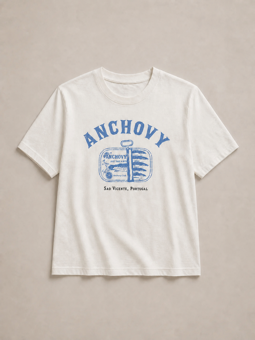 Anchovy Cotton Blend T-Shirt