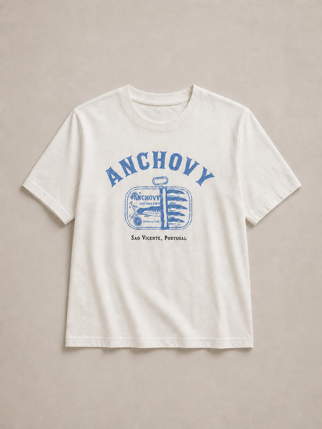 Anchovy Cotton Blend T-Shirt