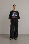 Vintage America Eagle Oversized Cotton T-Shirt