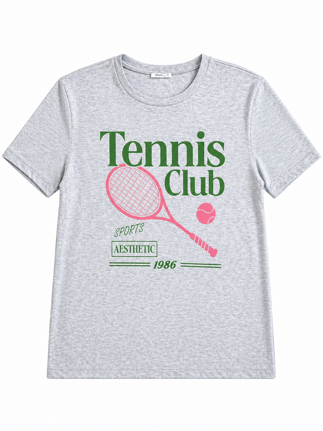 Tennis Club Cotton Blend T-Shirt