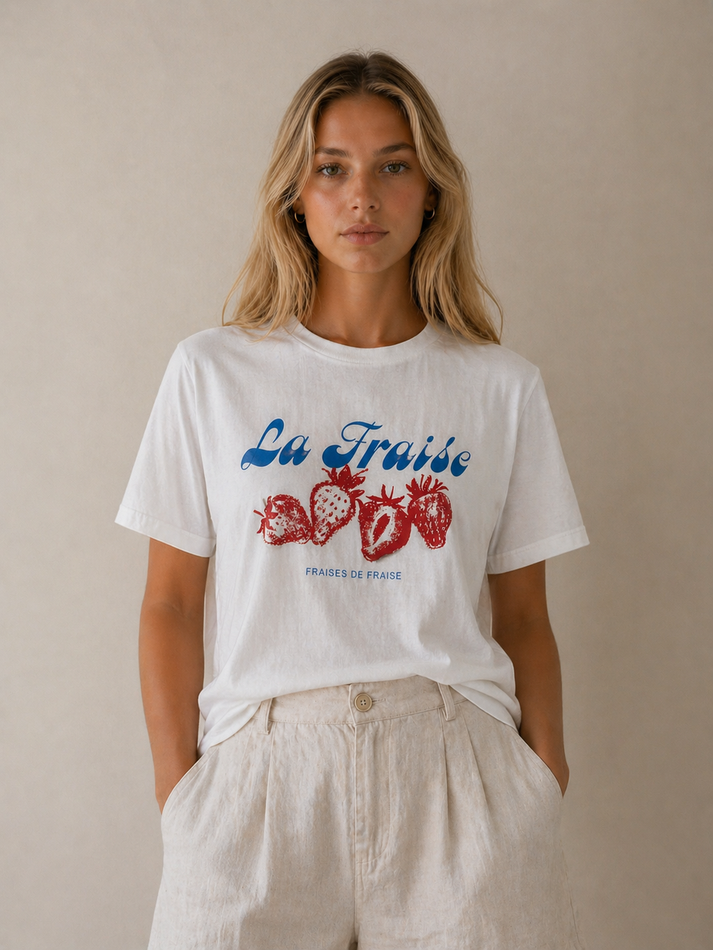 La Fraise Cotton T-Shirt
