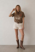 Vintage Truck Graphic Cotton T-Shirt